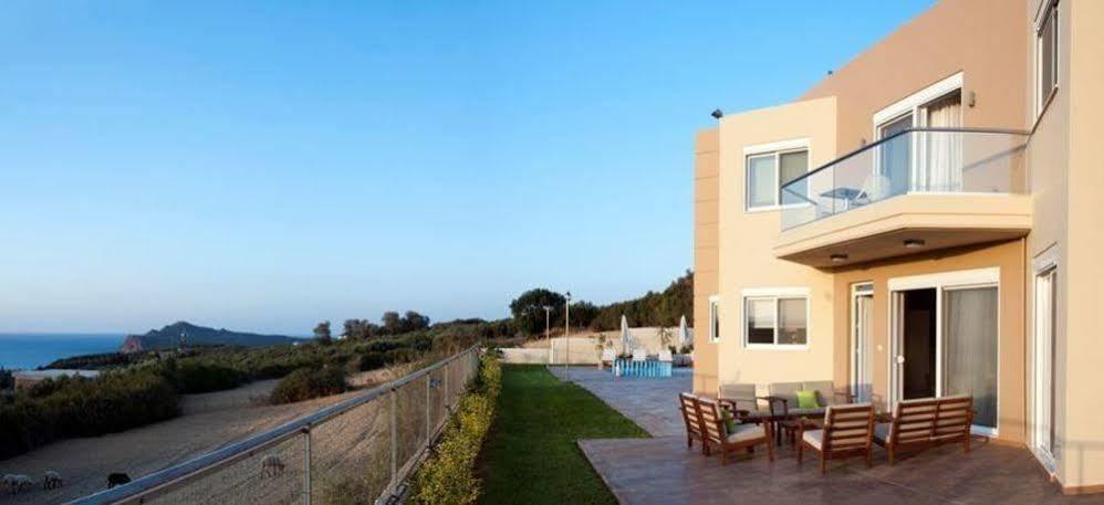 Villa Ariella With Sea View Agia Marina Eksteriør bilde