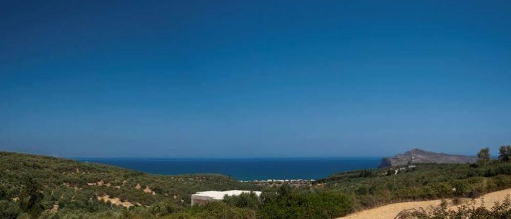 Villa Ariella With Sea View Agia Marina Eksteriør bilde
